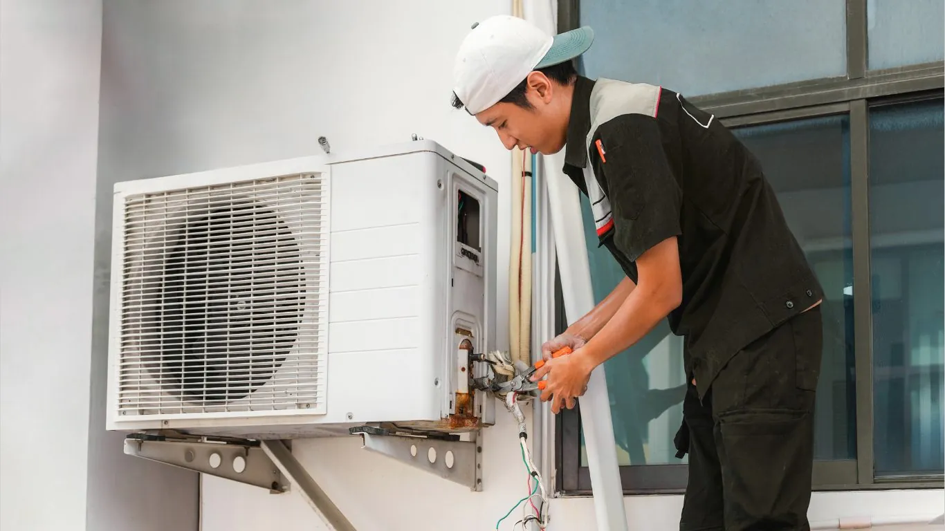 Service unit outdoor